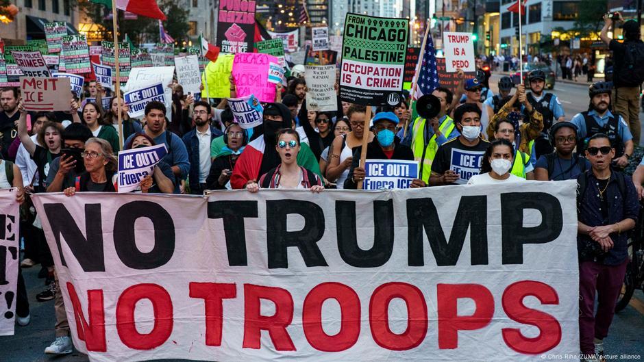 Trump threatens to demand a law on US rebellion - - 10/07/2025
