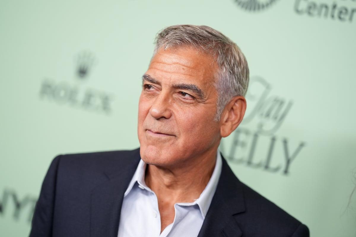 George explained why he decided to live in France on the farm. I was worried about raising our children in Hollywood culture.People |Country