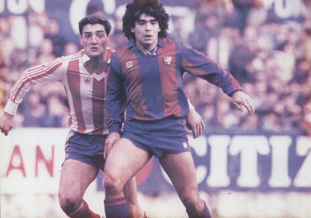 Jose Manuel Espinosis, Sports De Jujon defender who stopped Maradon