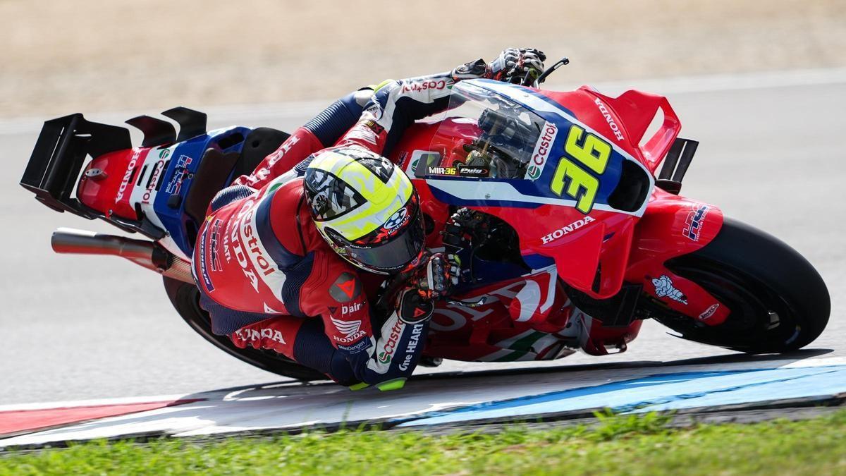 Zonas Mir |La zona se seca termina en una carrera en la segunda ronda porque ÁLEX Márquez lanza