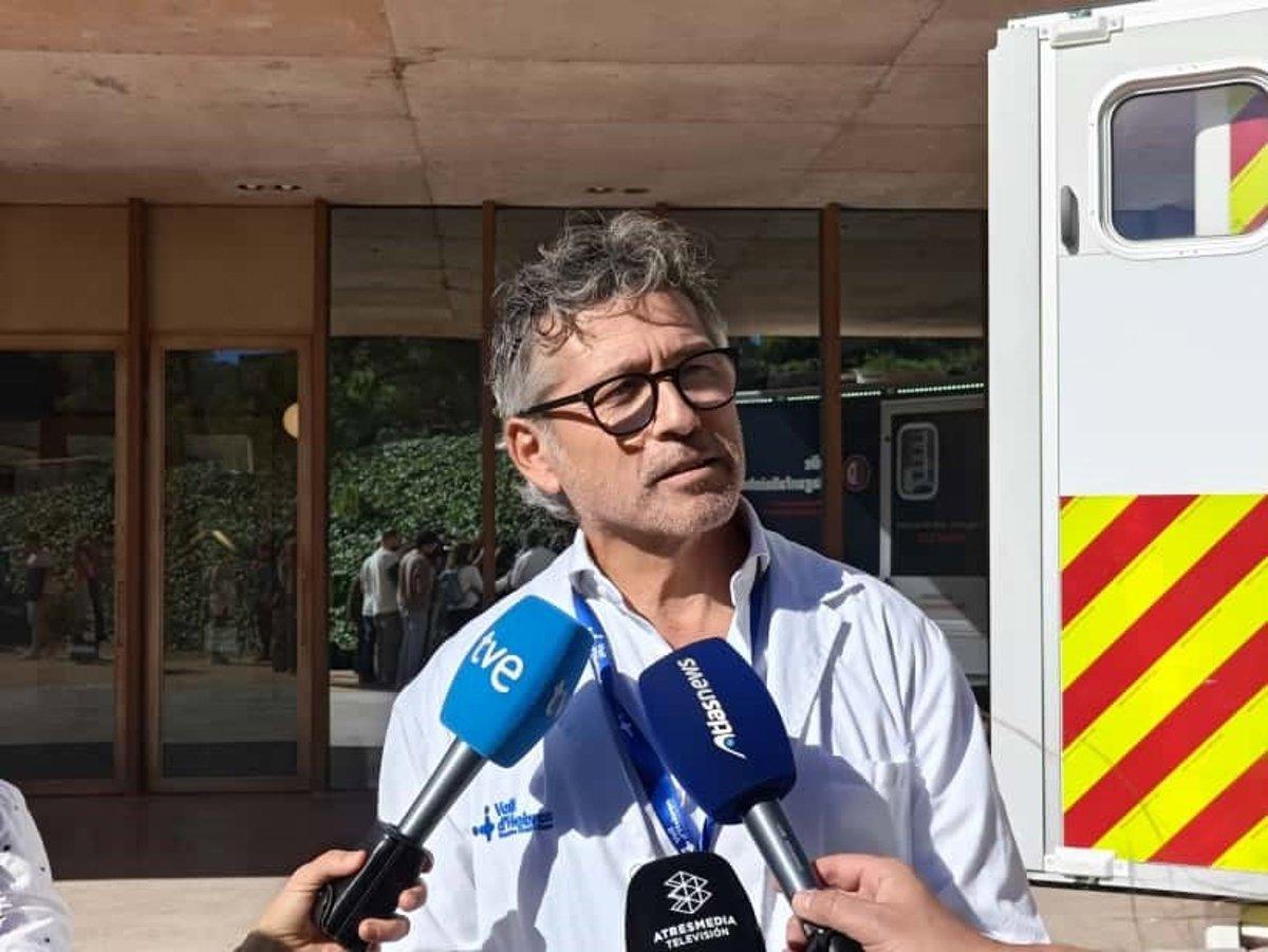 Molia (Val D'HEBRON) has a stroke and insists on the importance of a stroke: 