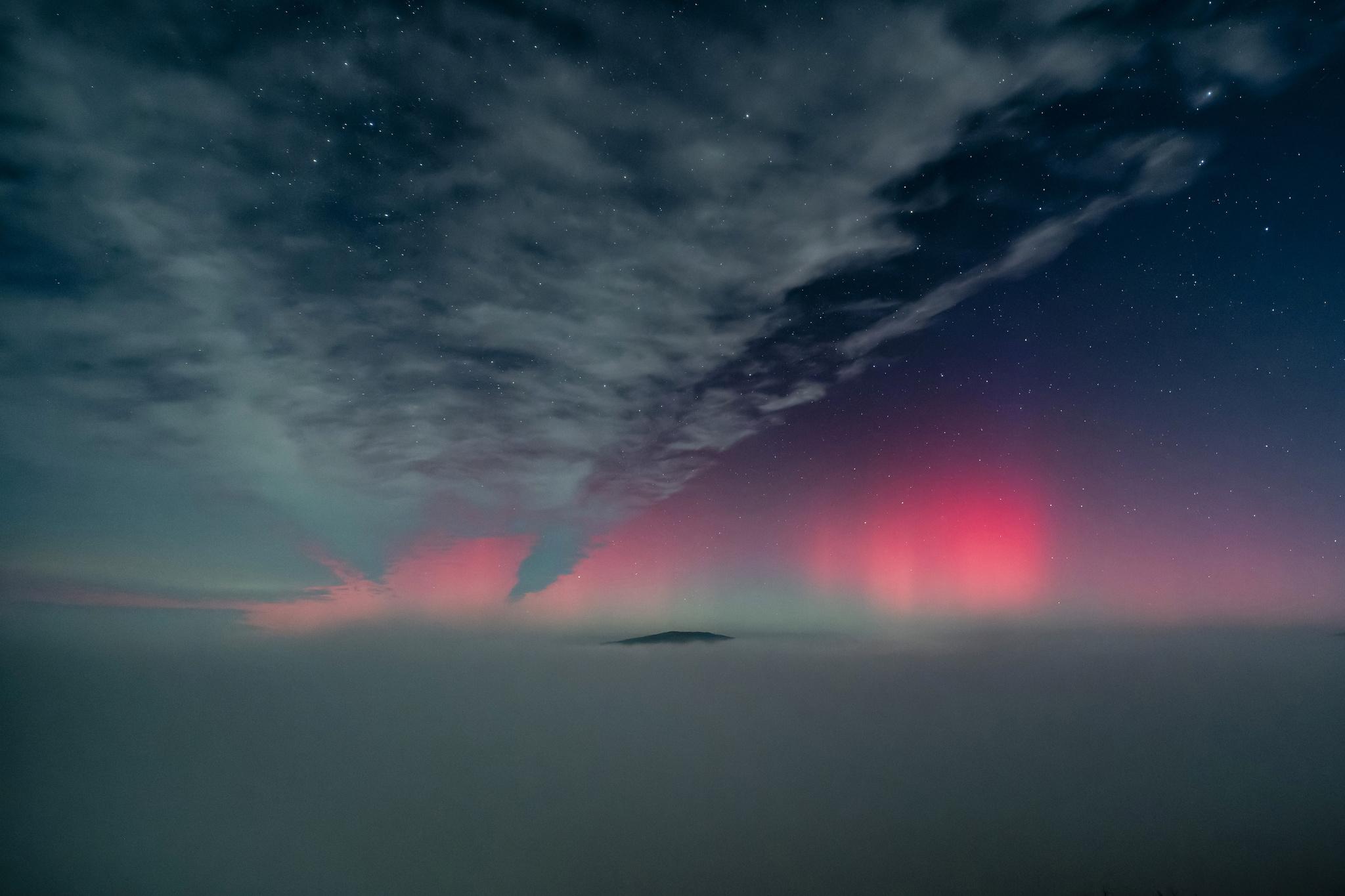 La aurora boreal quedó atrás por la tormenta solar