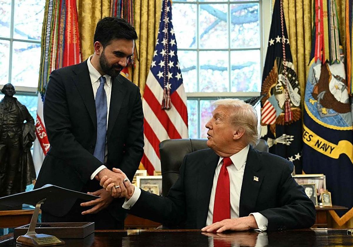 Trump y Mamdani hicieron las paces en la Oficina Oval