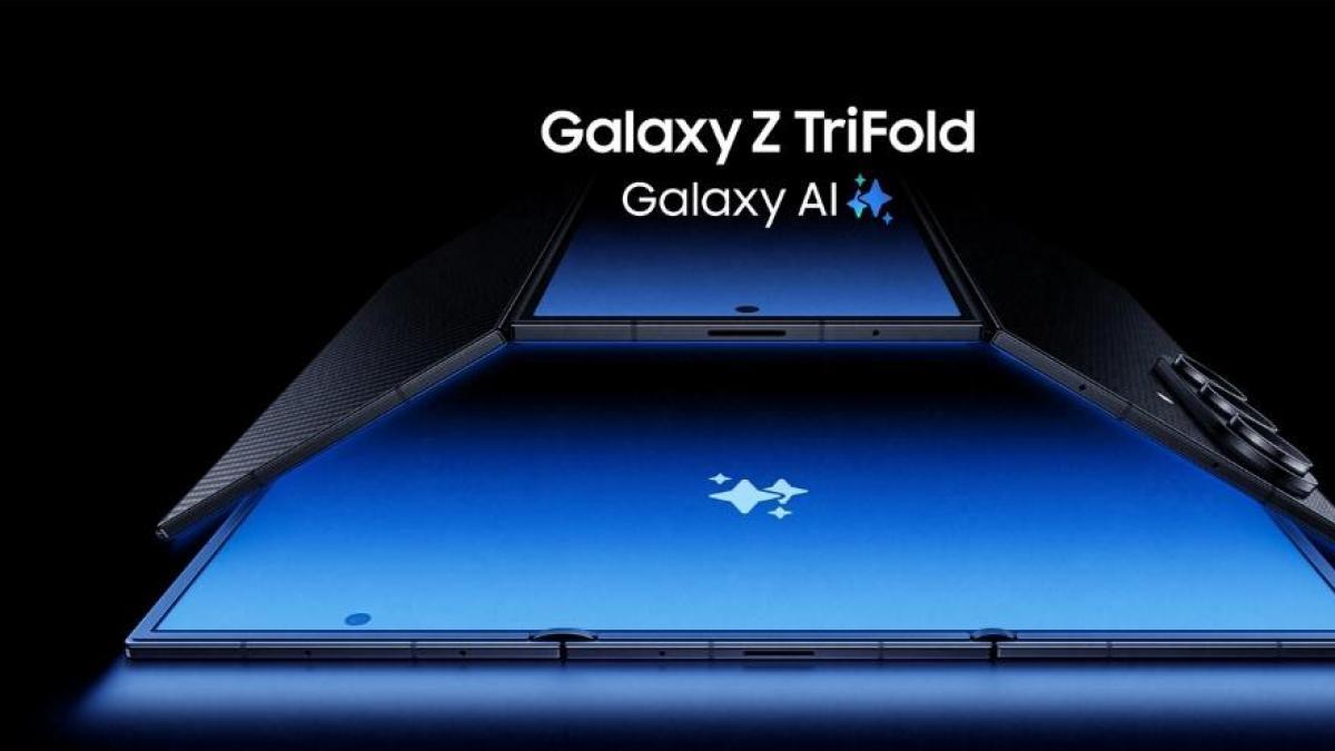 Samsung presenta el Galaxy Z Trifold, un paquete tipo folleto de tres partes
